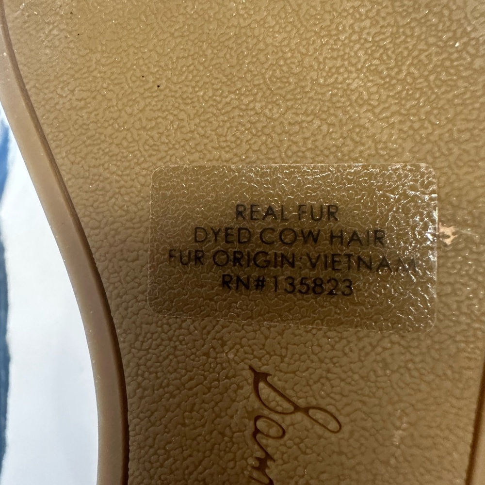Sam Edelman platform sandal leopard print - Picture 8 of 9